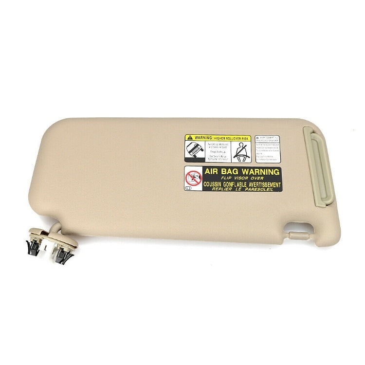 Driver Seat Sun Visor With Mirro Suitable For Toyota RAV4 2006-2009(Beige)