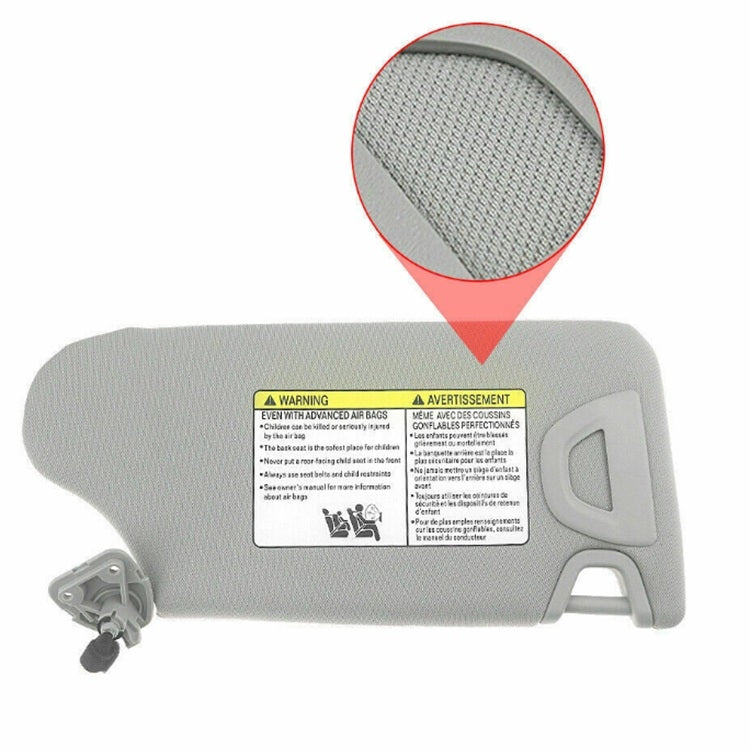 Driver Side Sun Visor Suitable For Nissan Teana 2013-2016 96401-3TA2A(Gray)