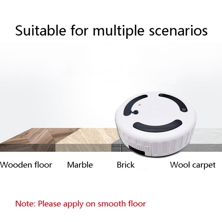 2829-1 Sweeping Machine Smart Dry Drain Cleaner Humidifier(White)