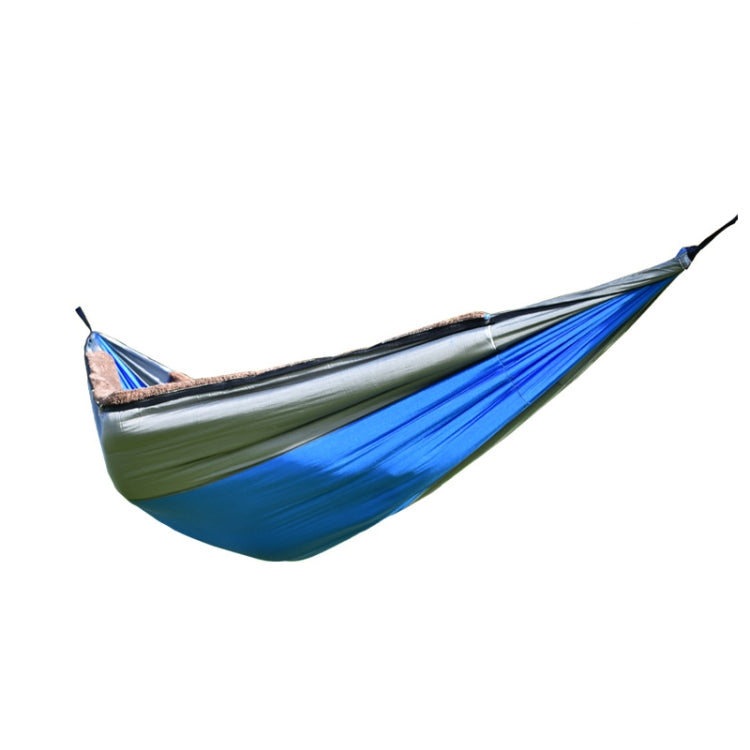 280X140cm Outdoor Casual Single Warm Hammock Autumn Winter Camping Hammock Thick Cotton Hammock