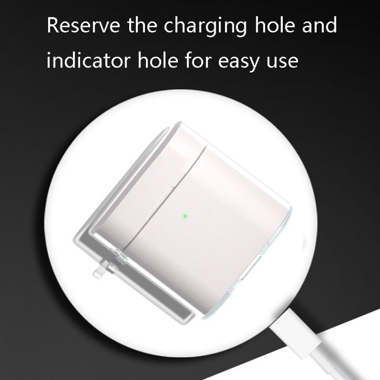 2 PCS Headset Protective Cover Headphone Charging Box Anti-Fall Soft Shell