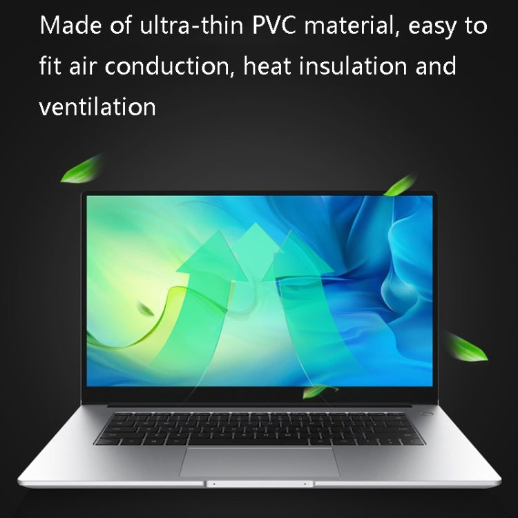 4 in 1 Notebook Outer Sticker Computer Case Full Protective Film For Huawei MateBook 13(Silver)