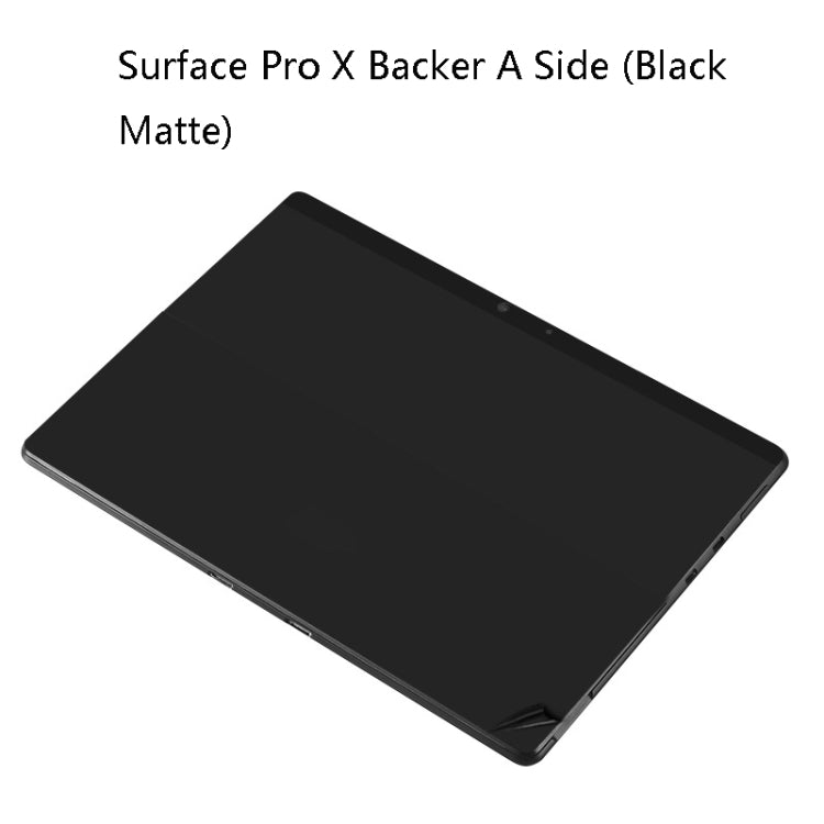 Notebook Shell Film For Surface Pro X (Backer A Black Matte)