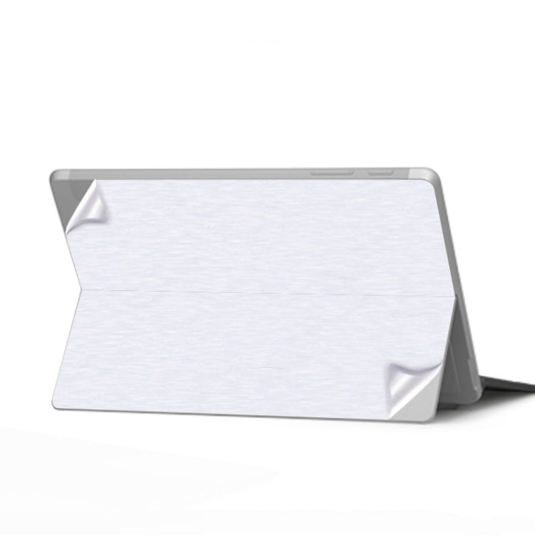 Notebook Shell Film For Surface Go (Back A+Border Silver Drawing)
