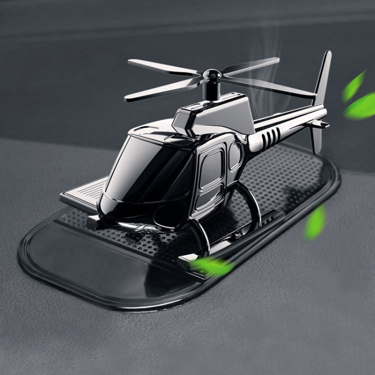 In-Car Odor-Removing Decorations Car-Mounted Helicopter-Shaped Aromatherapy Decoration Products Specification: Black/1 Aromatherapy Core