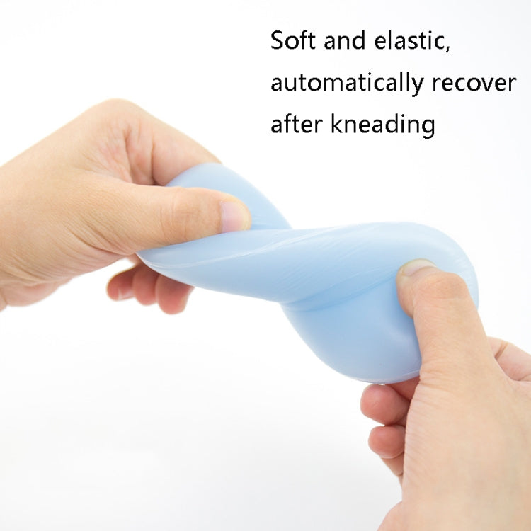 Creative Wristband Cute Silicone Hand Pillow Crystal Wrist Mouse Holder, Size: 12.7x6.2x1.8cm, Colour: Light Blue