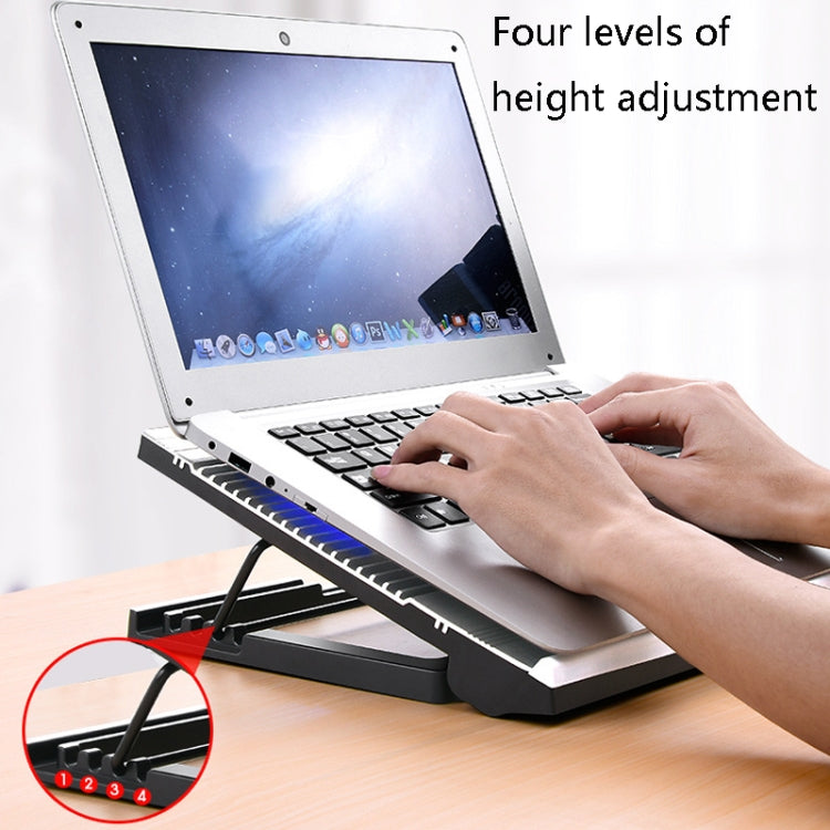 NUOXI T10 Laptop Radiator Multi-File Adjustment Aluminum Alloy Bracket