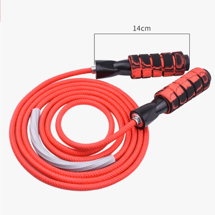 2 PCS Weight-Bearing Skipping Rope Fitness Exercise Room Skipping Rope, Thickness: 8mm, Length: 3m