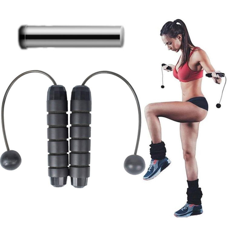 2 PCS Indoor Ropeless Skipping Fitness Exercise Weight Rope