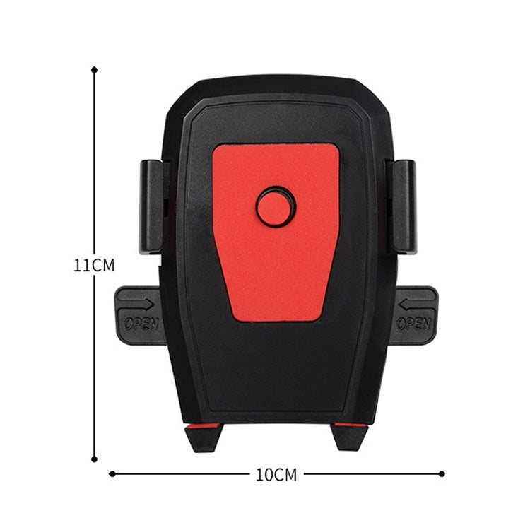 Motorcycle Electrical Car Rearview Mirror Rotatable Automatic Lock Riding Mobile Phone Bracket