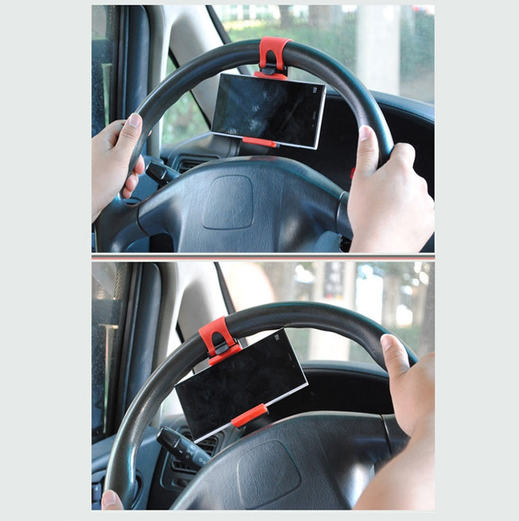 4 PCS Hanging Buckle Steering Wheel Car Mobile Bracket