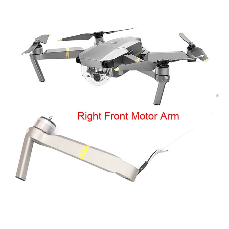 Right Front Motor Arm Repair Parts For DJI Mavic Pro Platinum