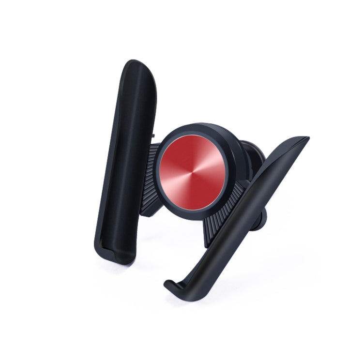 3 PCS Car Mobile Phone Holder Car Navigation Linkage Elastic Air Outlet Snap-Type Gravity Universal Bracket