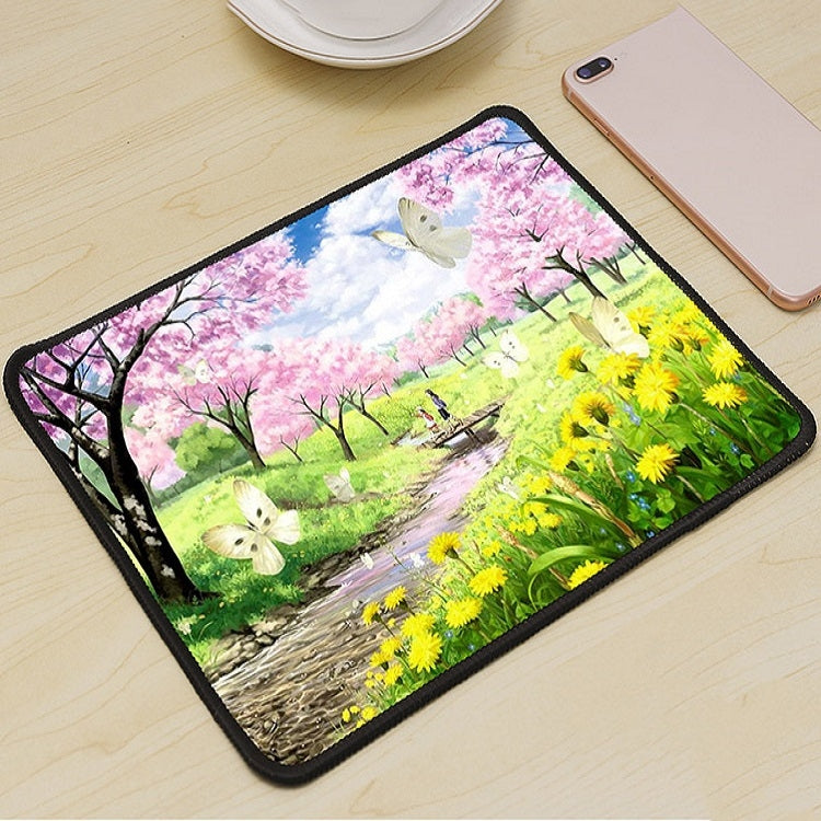 8 PCS Thickened And Enlarged Cartoon Mouse Pad Computer Desk Mat, Size: 26 x 21cm
