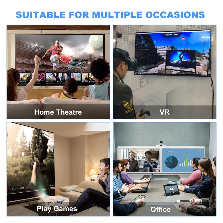 2m 8K USB-C / Type-C To DisplayPort1.4 Adapter Connect Cable