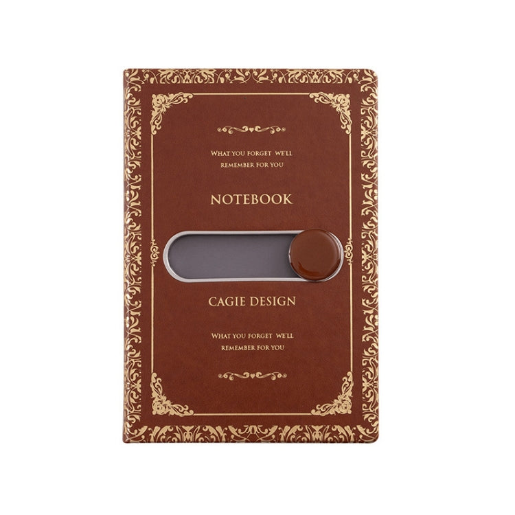 25032 A5 Business Retro PU Notebook With Notepad