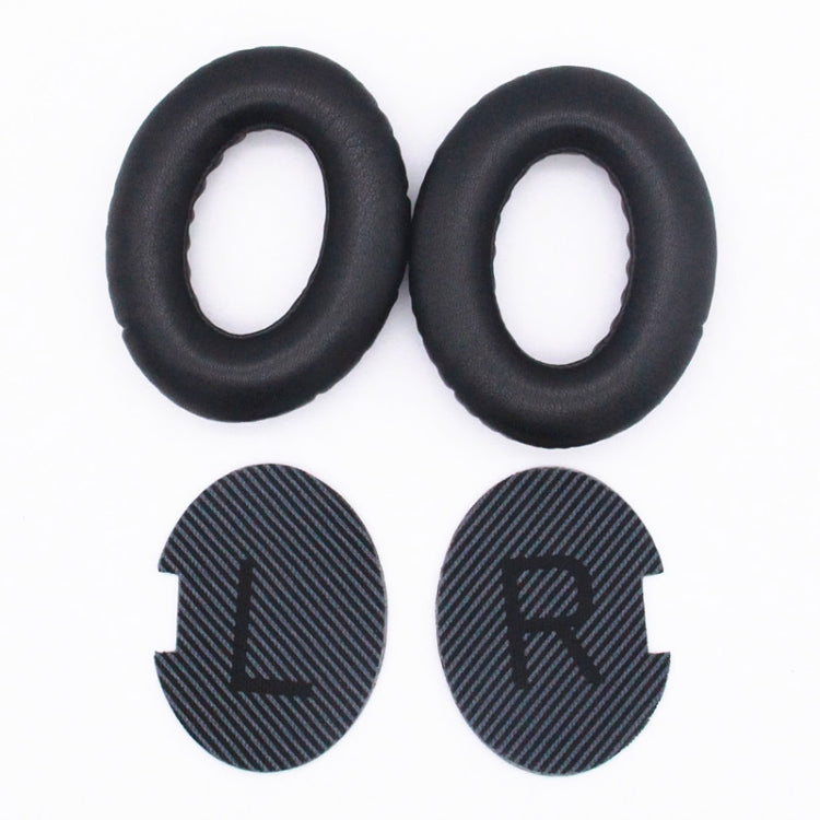 2 PCS Headset Lambskin Sponge Cover Earmuffs For Bose QC25 / QC15 / QC2 / QC35 / AE2i