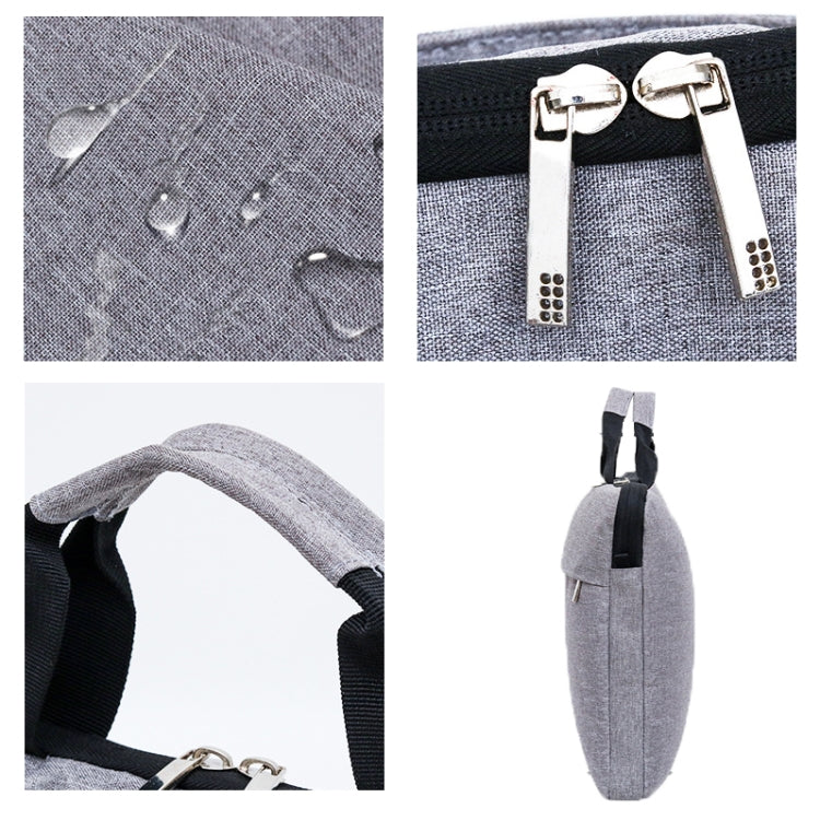 Portable Notebook Bag Multifunctional Waterproof and Wear-Resistant Single Shoulder Computer Bag, Size: 14 inch