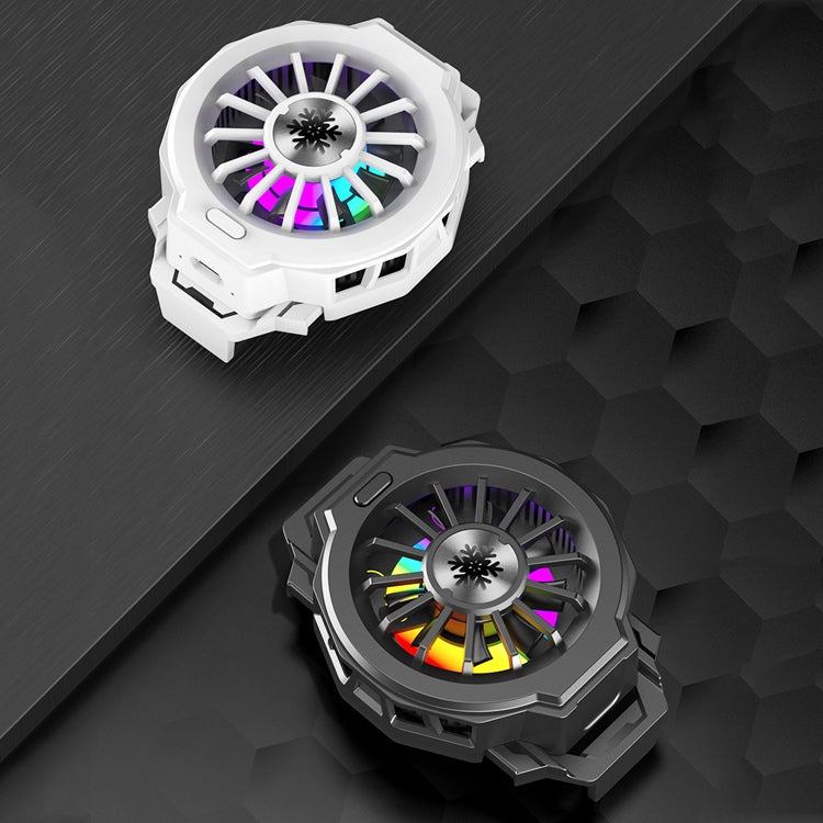 F10 Semiconductor Cooling Mobile Phone Radiator for Mobile Phones within 67-88mm Width, Style: Basic Version (White)