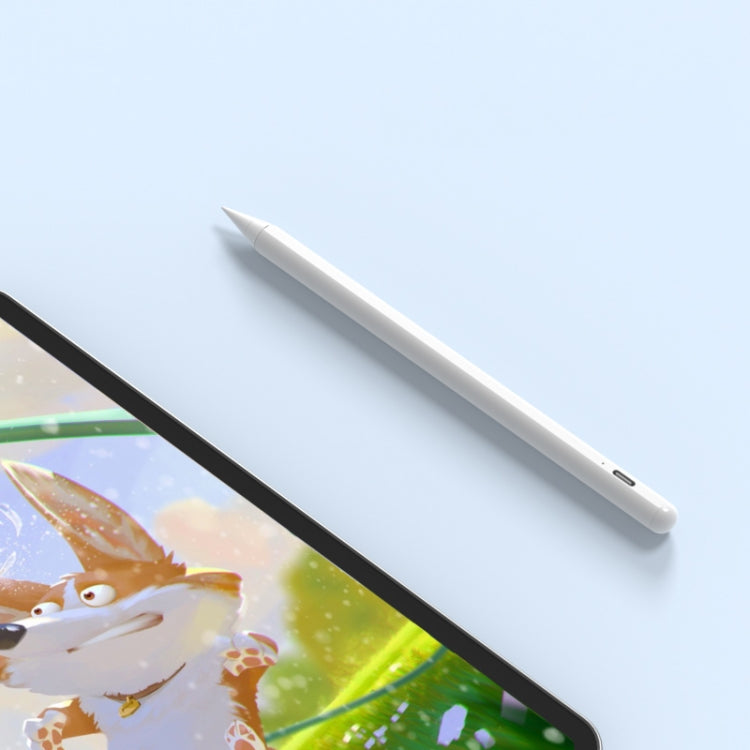 HK-11 Active Capacitive Pen Stylus for iPad 2018 Above, Style: Tilt Pressure (White)