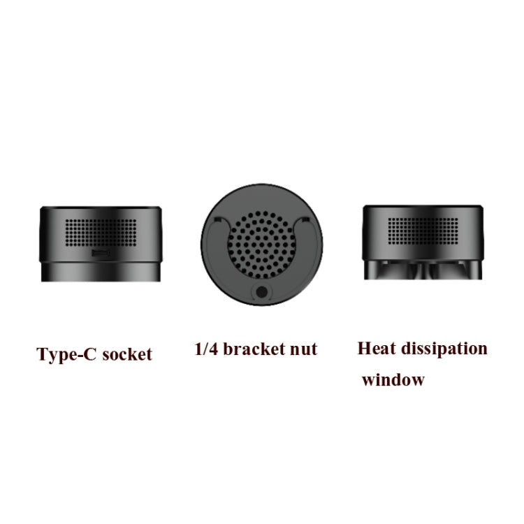 15W Max Magnetic Charging Semiconductor Cooling Radiator Wireless Charger(Black)