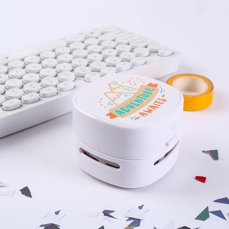 YF19-470 Student Portable Desktop Vacuum Cleaner Children Mini Handheld Keyboard Cleaner