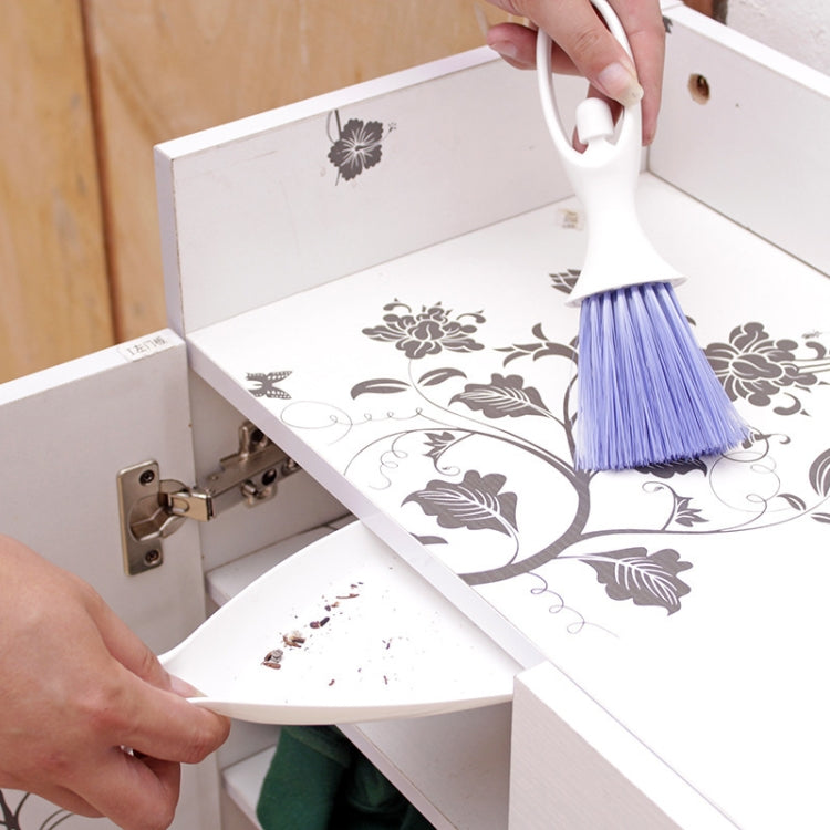 10 Sets Multifunctional Cleaning Brush Car Air-Conditioning Air Outlet Instrument Panel Brush Computer Keyboard Brush(Blue)