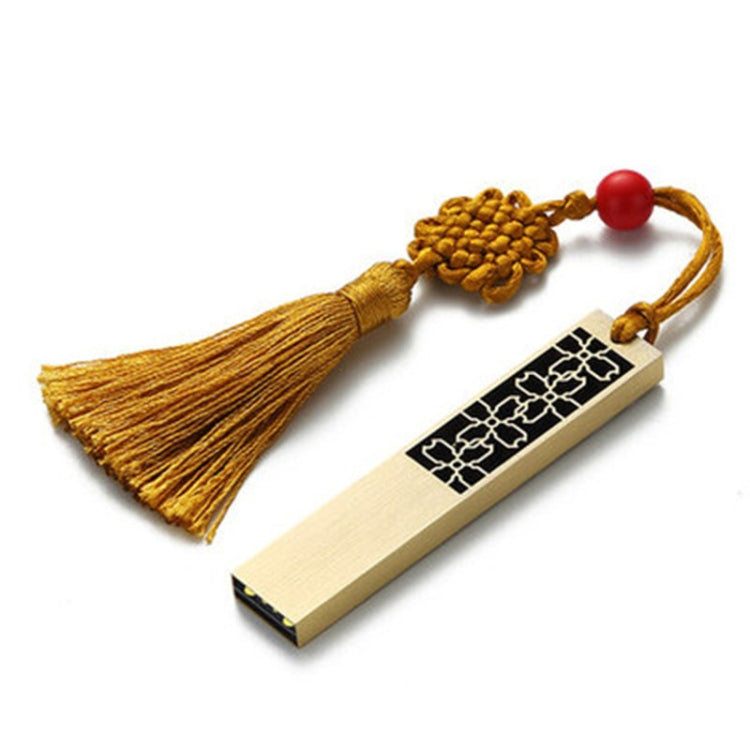 JM03 Metal Classical Style U-Disk Window Grilles USB 2.0 Flash Drive, Capacity: 4GB