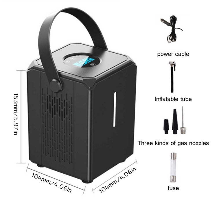 ST-797 DC12V 120W Car Air Pump Wired Wireless Two-In-One Digital Air Pump