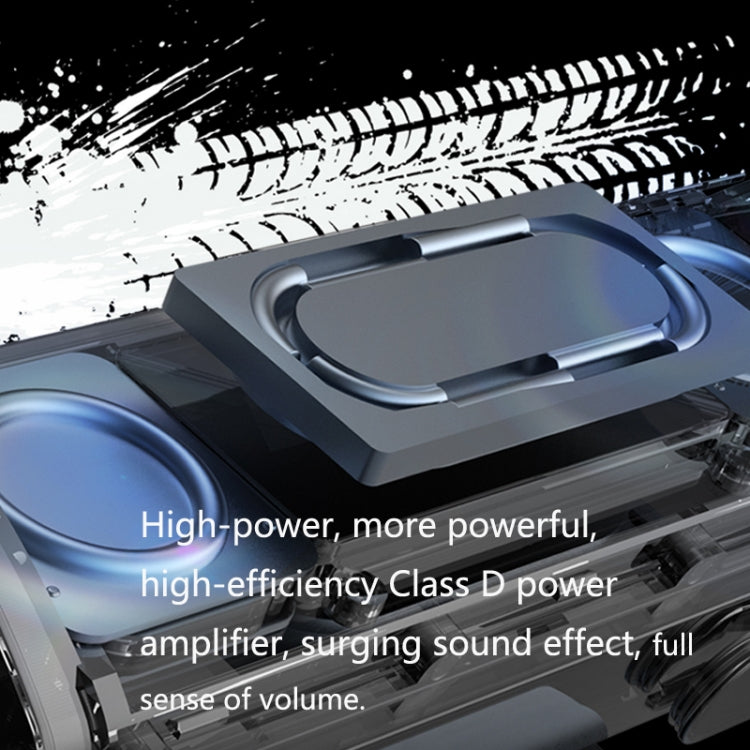 Edifier MB300A Wireless Bluetooth Speaker Portable Waterproof Dazzling Light Smart Speaker, Support TF Card / AUX