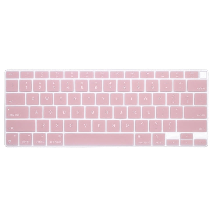 10 PCS Laptop Dust-Proof Waterproof Keyboard Film For MacBook Air 13.3 Inch A2337 2020 US Version (Pink)