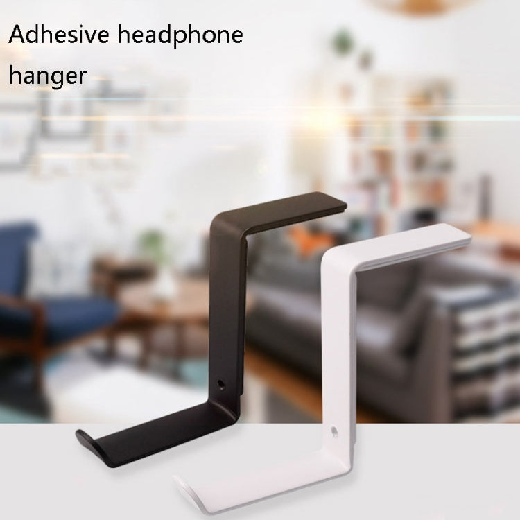 2 PCS JD045 Computer Headwear Headset Hook Multi-Function Metal Display Rack