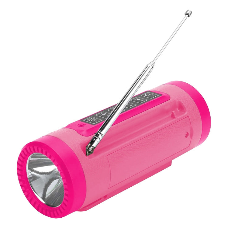 PL-89 Mini Bluetooth Speaker 2 in 1 Outdoor Sports Flashlight & Speaker Support Power Output