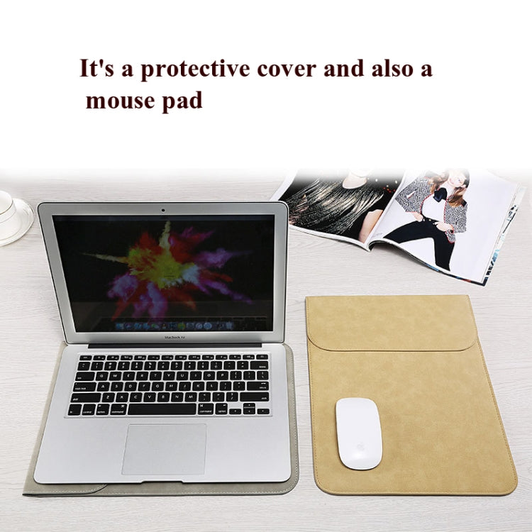 HL0008-014 Notebook Frosted Computer Bag Liner Bag + Power Supply Bag, Applicable Model: 11 inch(A1370/1465)