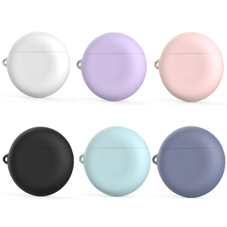 5 PCS Silicone Protective Case for Huawei FreeBuds 3, Colour: Purple