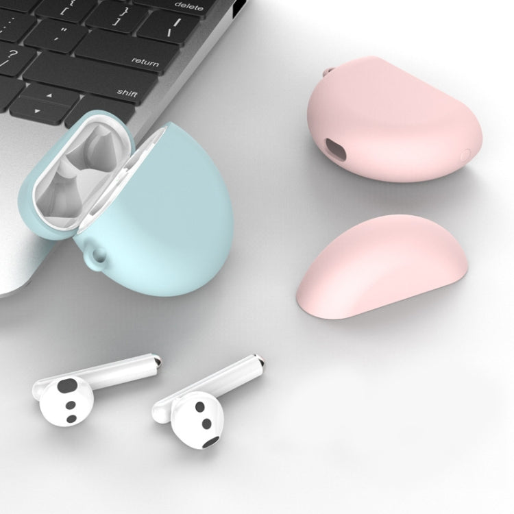 5 PCS Silicone Protective Case for Huawei FreeBuds 3, Colour: Purple