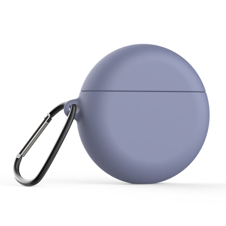 5 PCS Silicone Protective Case for Huawei FreeBuds 3, Colour: Gray + Hook