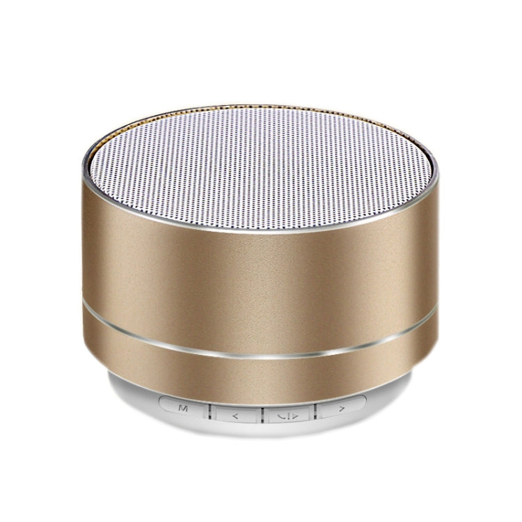 A10 TWS Wireless Bluetooth Mini Portable Speaker, Support TF Card & U Disk & LED