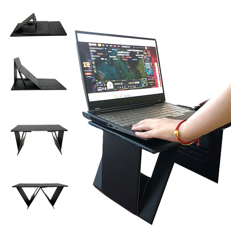 LP -1 Foldable Freely Adjustable Desk Computer Support(Black)