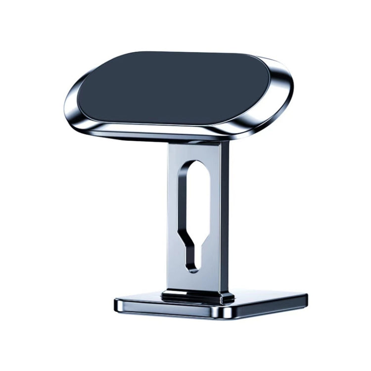 2 PCS Multifunctional Car Phone Holder Magnetic Suction Instrument Panel Navigation Suction Cup Holder, Colour: S17 Silver