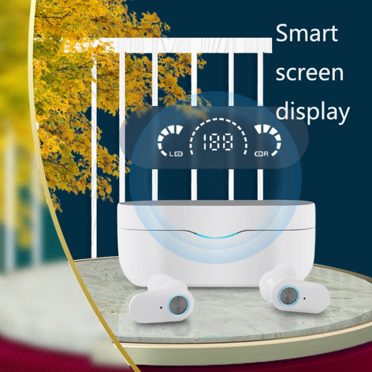 Pro20 Mirror Display HIFI Sound Quality 5.0 Bluetooth Headphone Support Touch Control