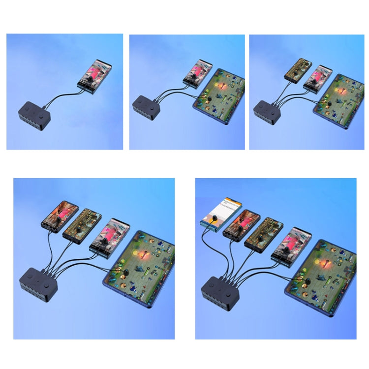 Five Speeds Adjustable Lazy Live Broadcast Like Device Automatic Screen Clicker, Specification: One Machine One Head