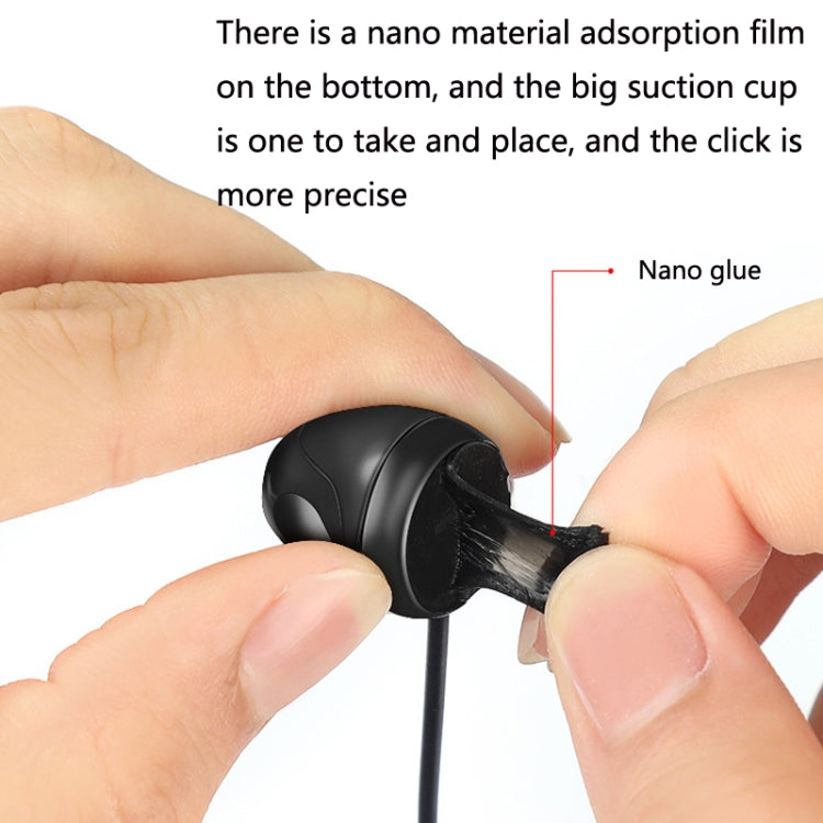 Five Speeds Adjustable Lazy Live Broadcast Like Device Automatic Screen Clicker, Specification: One Machine Two Head