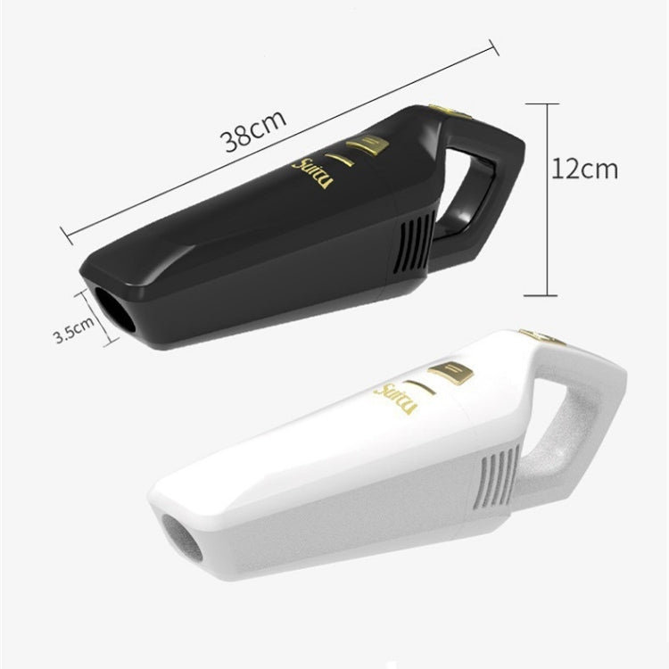 Handheld Multifunctional High-Power Powerful Car Vacuum Cleaner No-Wired Vacuum Cleaner (Black)