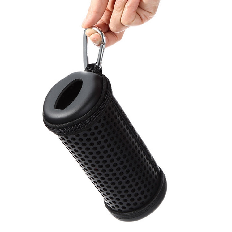 For JBL Flip 1 / 2 / 3 Hollow Protective Cover Portable Bag(Black)