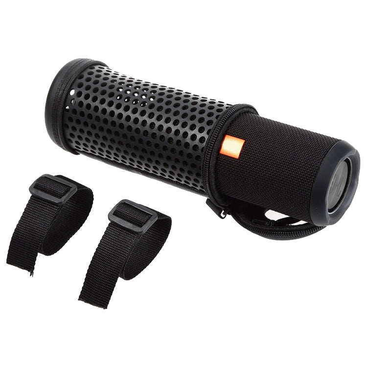 For JBL Flip 1 / 2 / 3 Hollow Protective Cover Portable Bag(Black)