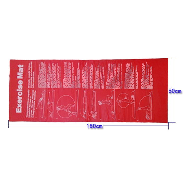 Foldable Fitness Exercise Gymnastics Mat School Gym Sit-Up Sponge Mat, Specification: 180x60x3cm