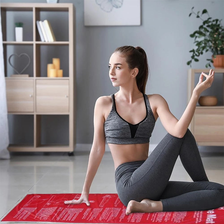 Foldable Fitness Exercise Gymnastics Mat School Gym Sit-Up Sponge Mat, Specification: 180x60x3cm