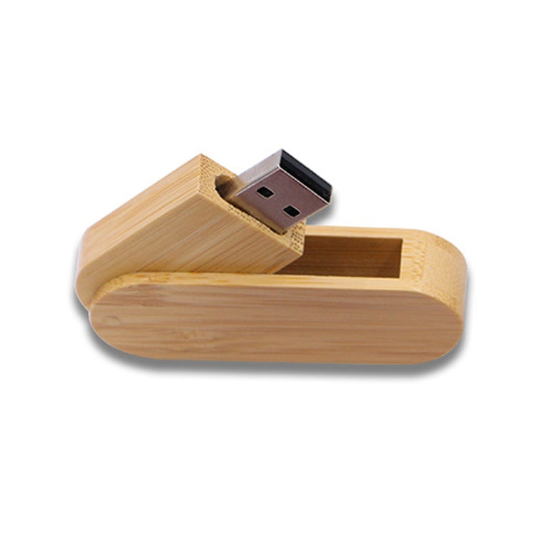 USB 2.0 Wooden Rotating U Disk, Capacity: 64GB