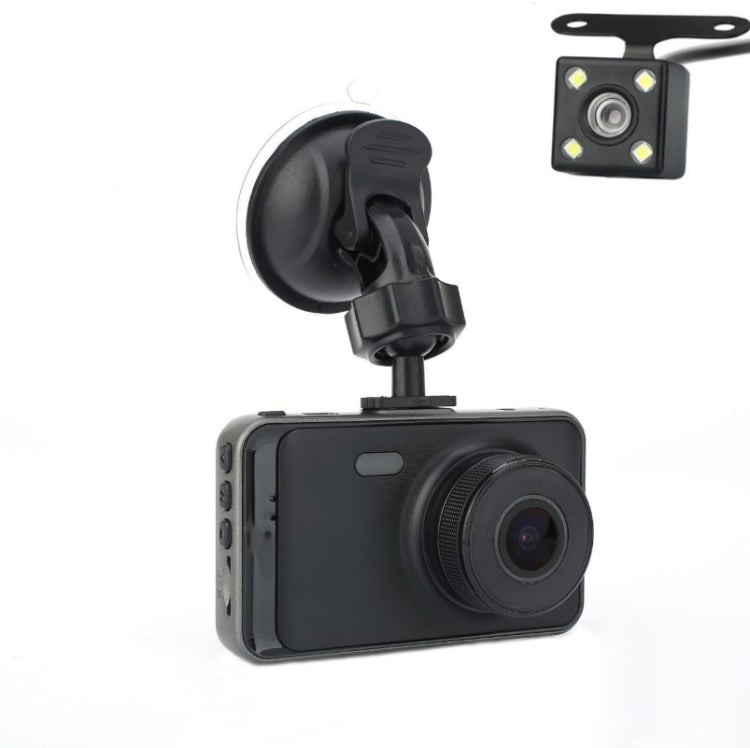 3 Inch Car Dual Recording 1080P HD Night Vision Driving Recorder